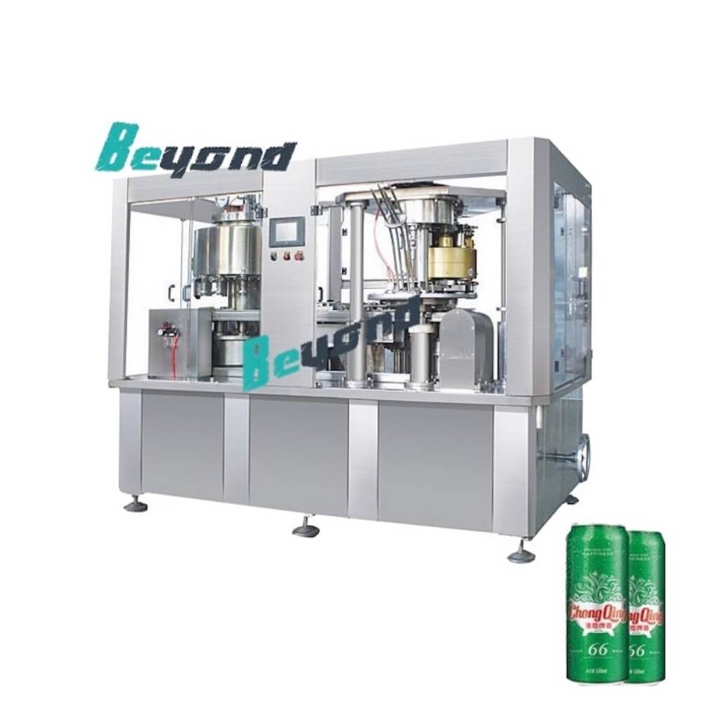 Automatic Beer Can Filling and Sealing Machine