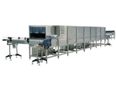 Pasteurization Tunnel of products after filling