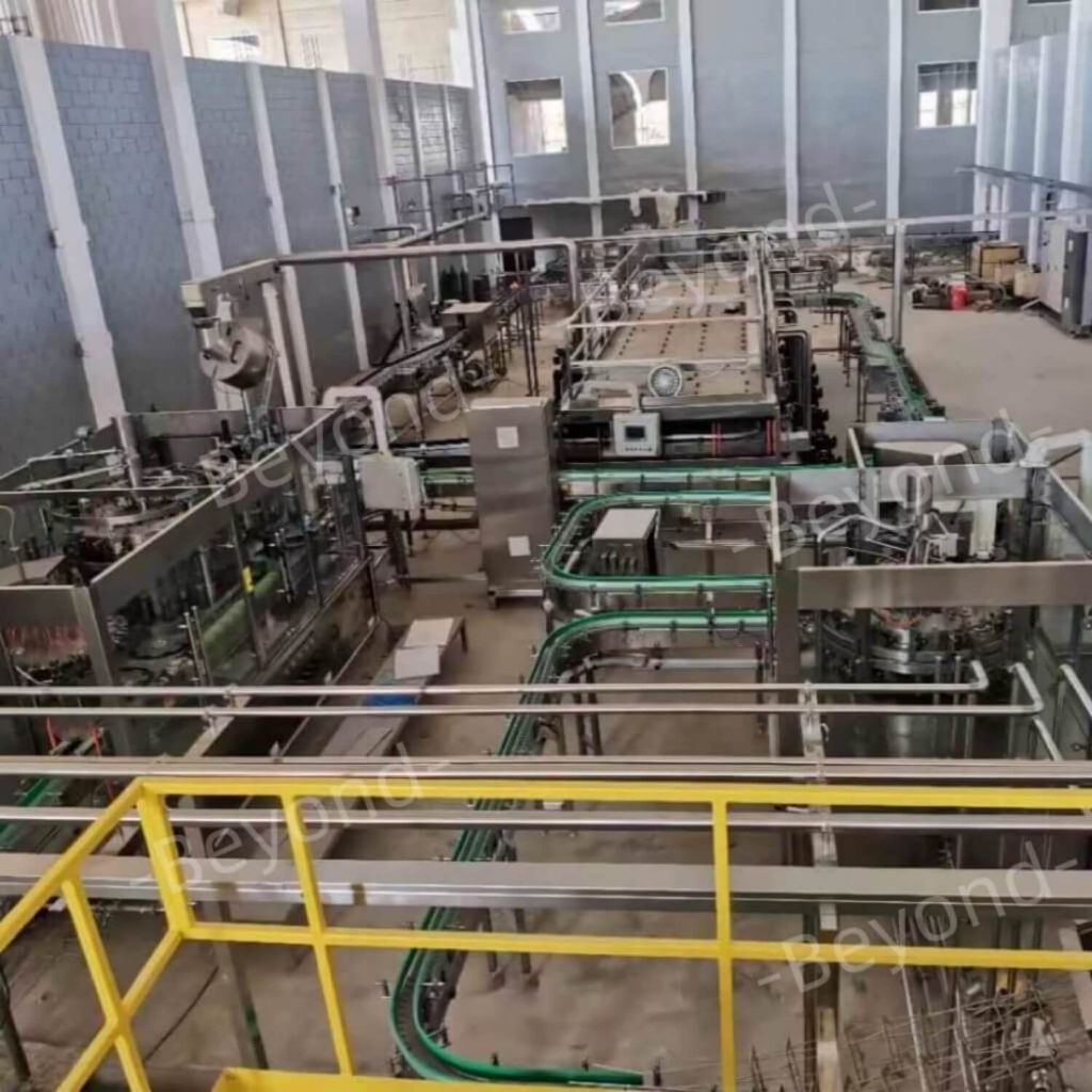 carbonated beverage production line