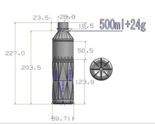 provide detailed 3D renderings before making a bottle