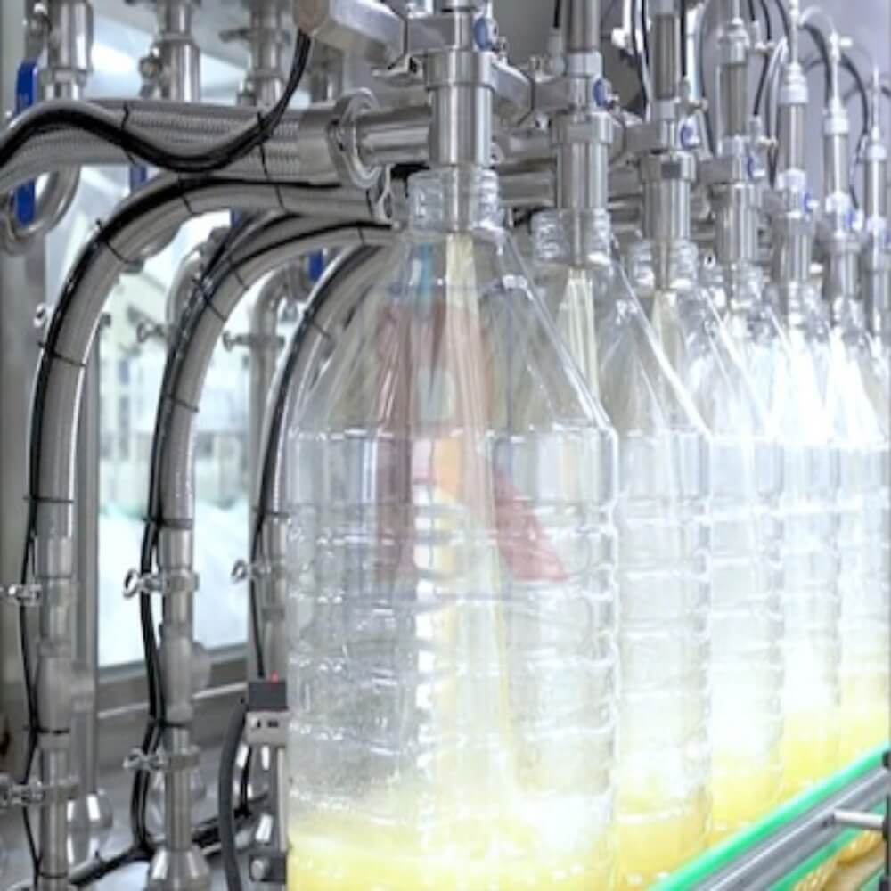 high precision sunflower oil filling machine