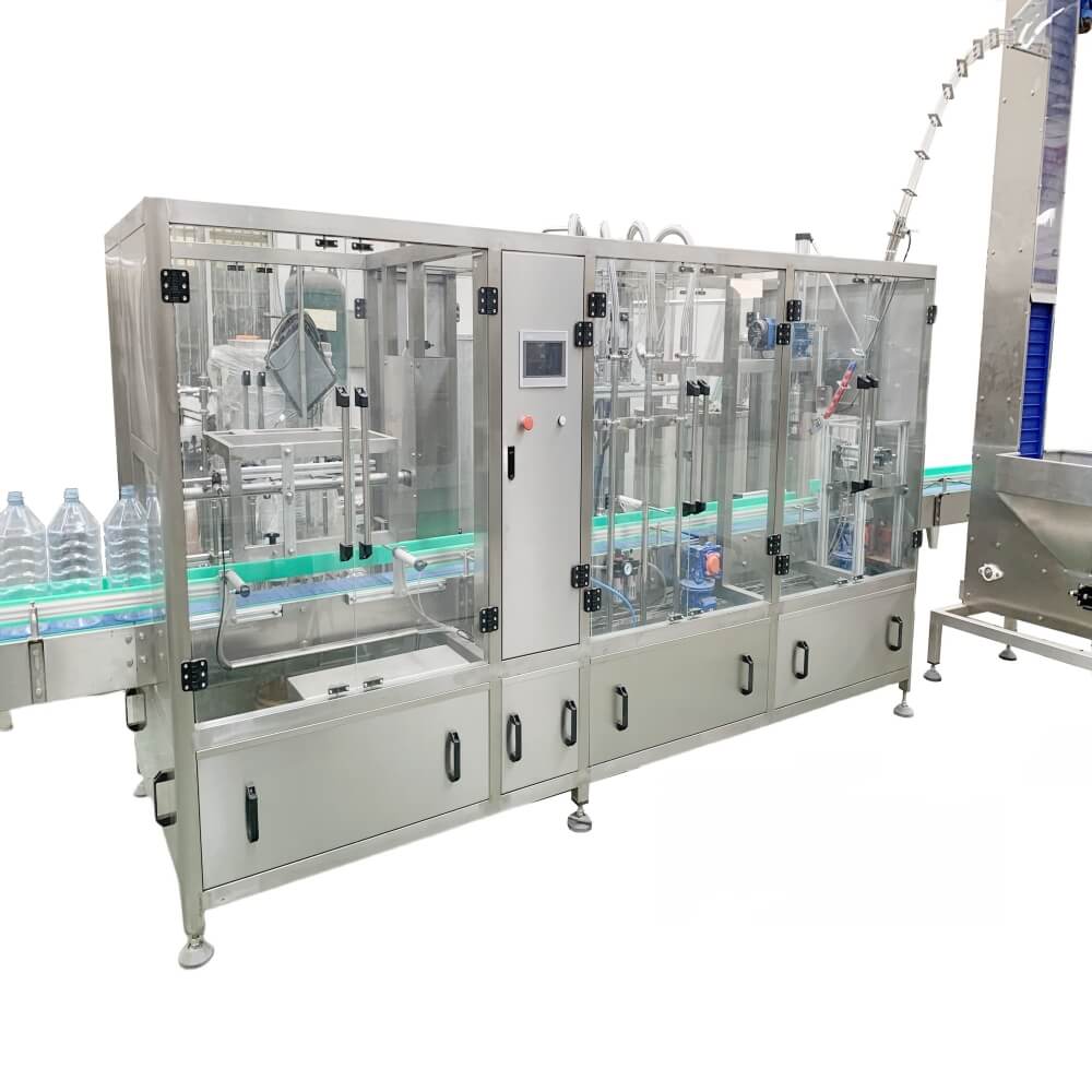 water bottling machine 441 washing filling and capping